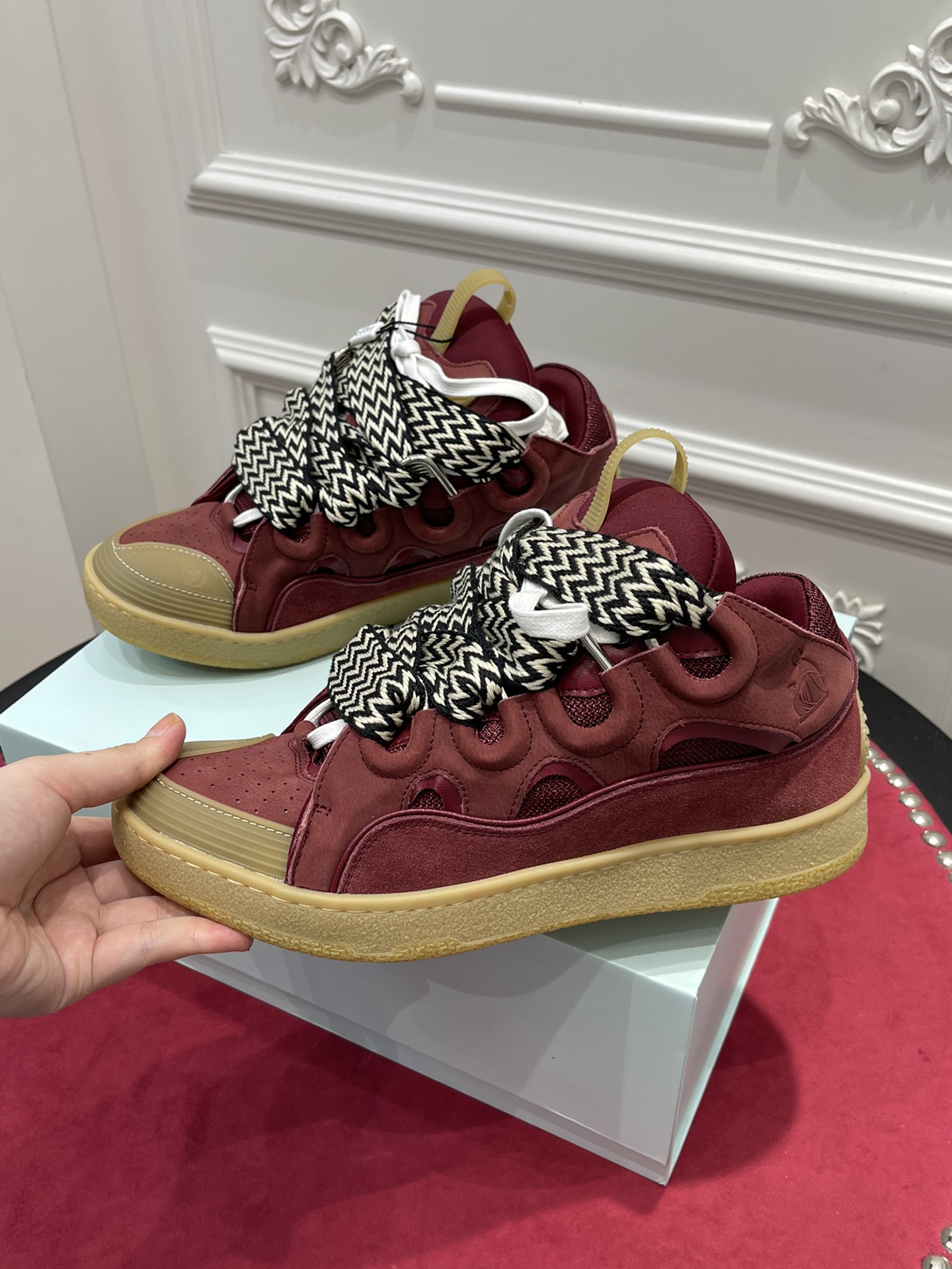 Lanvon Curb Sneaker FW-SKDK02-DRA2-A2139