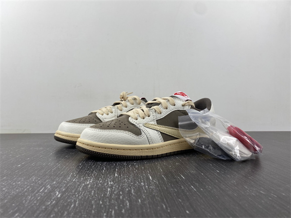 Travis Scott x Air Jordan 1 OG Low PS ''Reverse Mocha'' FOR KID DO5442-162